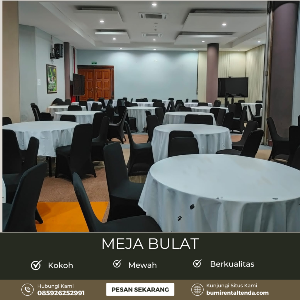 Rental Round Table Tugu Utara Koja Jakarta Utara