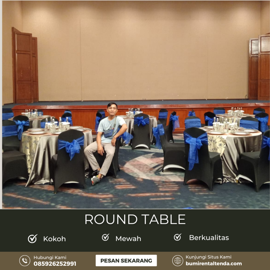 Rental Round Table Pengadegan Pancoran Jakarta Selatan