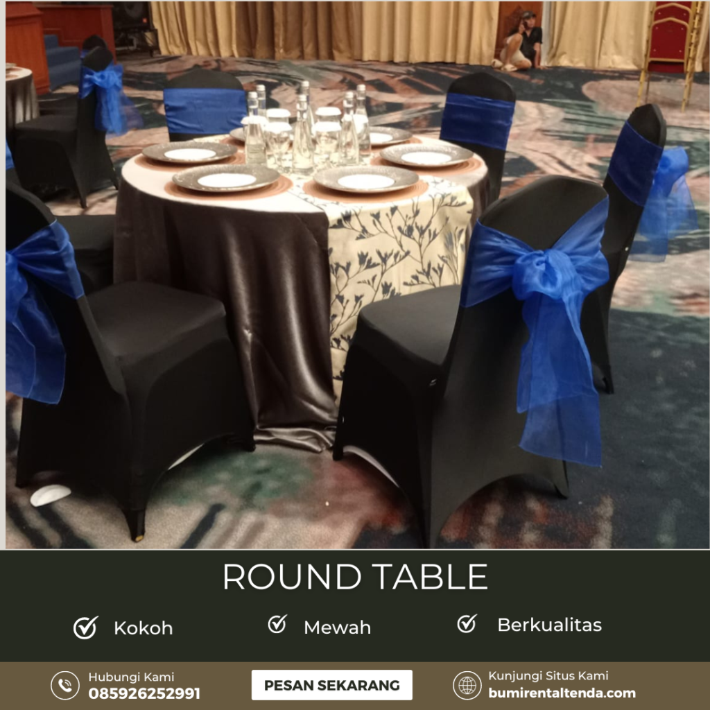 Rental Round Table Pengadegan Pancoran Jakarta Selatan