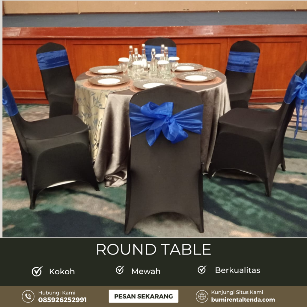 Rental Round Table Pengadegan Pancoran Jakarta Selatan