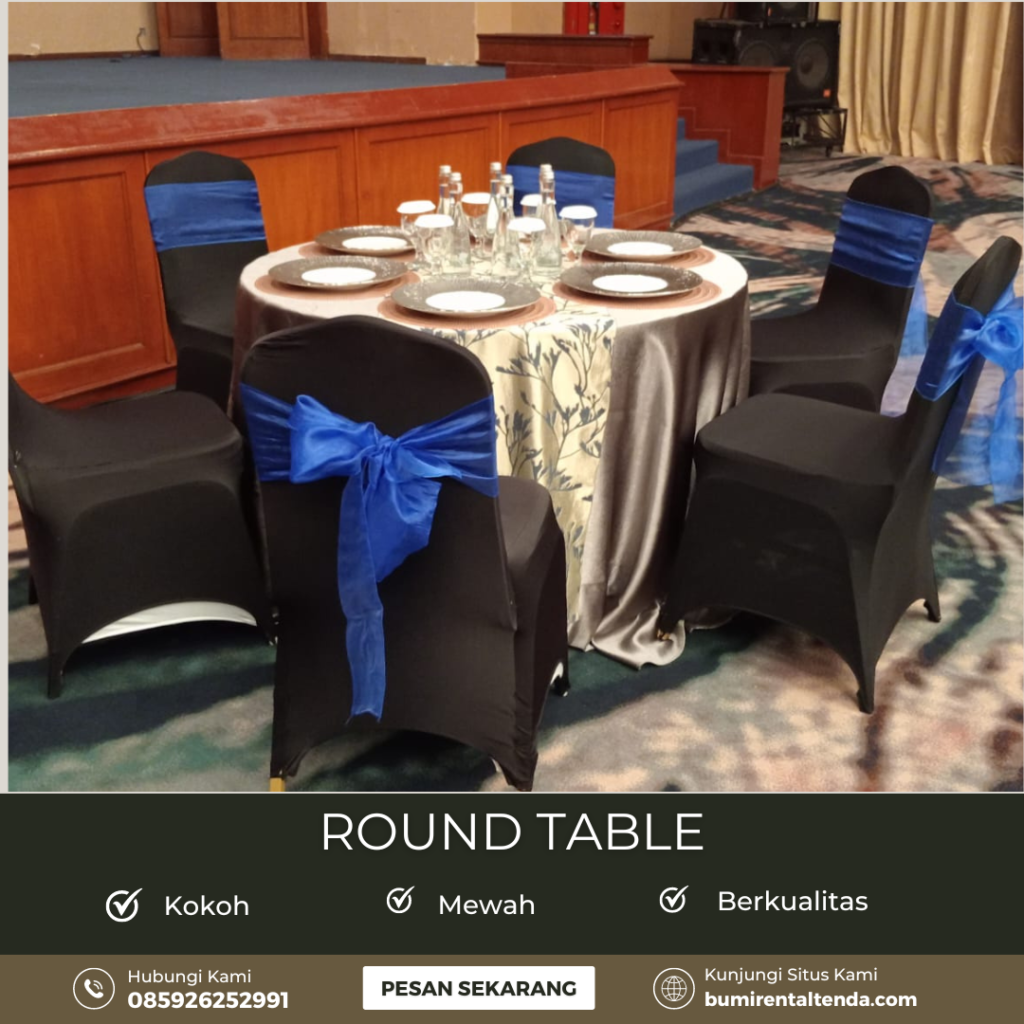 Rental Round Table Pengadegan Pancoran Jakarta Selatan