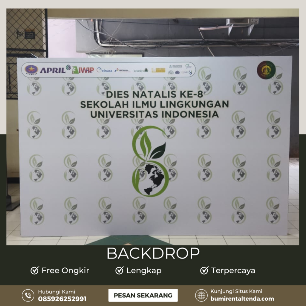 Gudang Rental Backdrop Ciracas Jakarta Timur