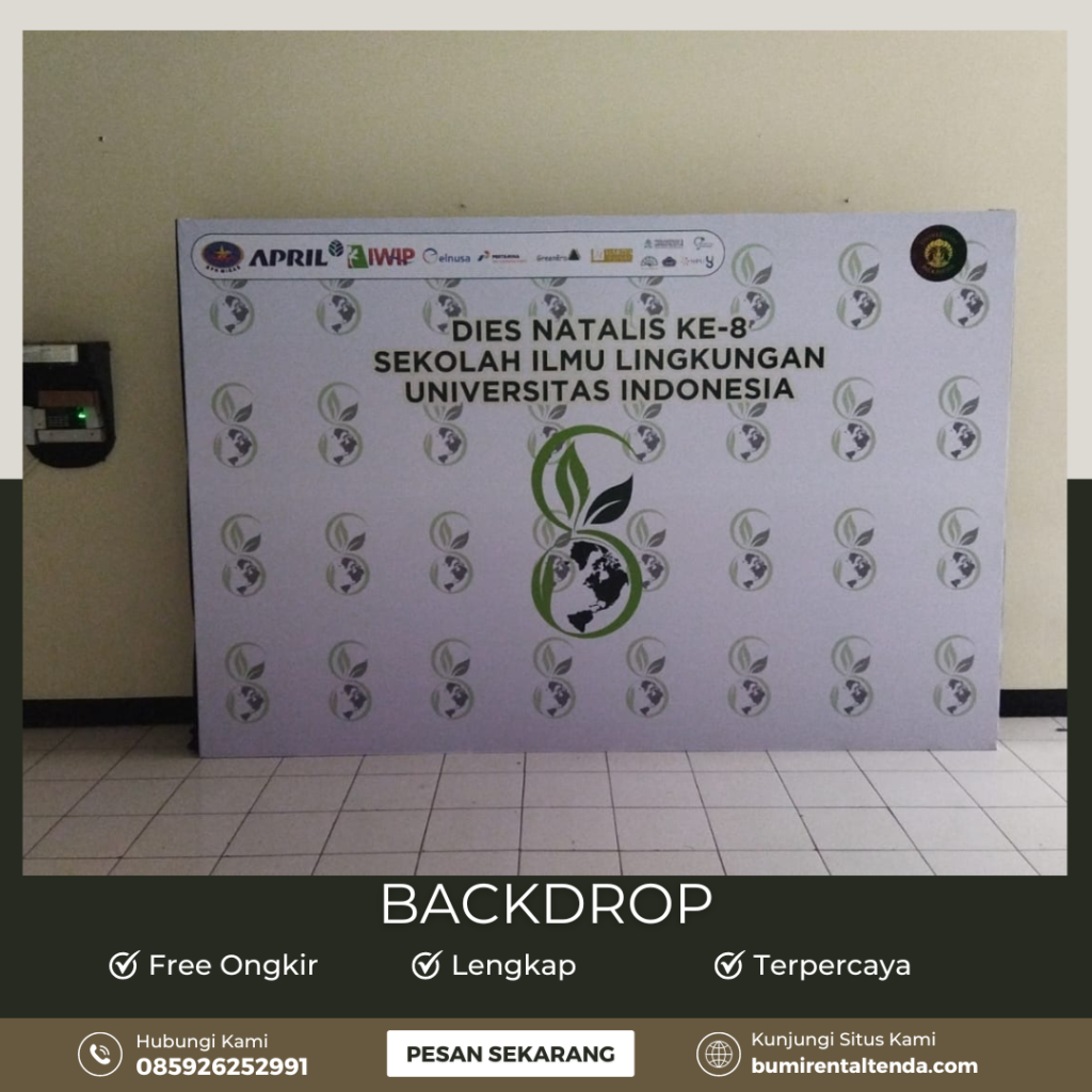 Gudang Rental Backdrop Ciracas Jakarta Timur