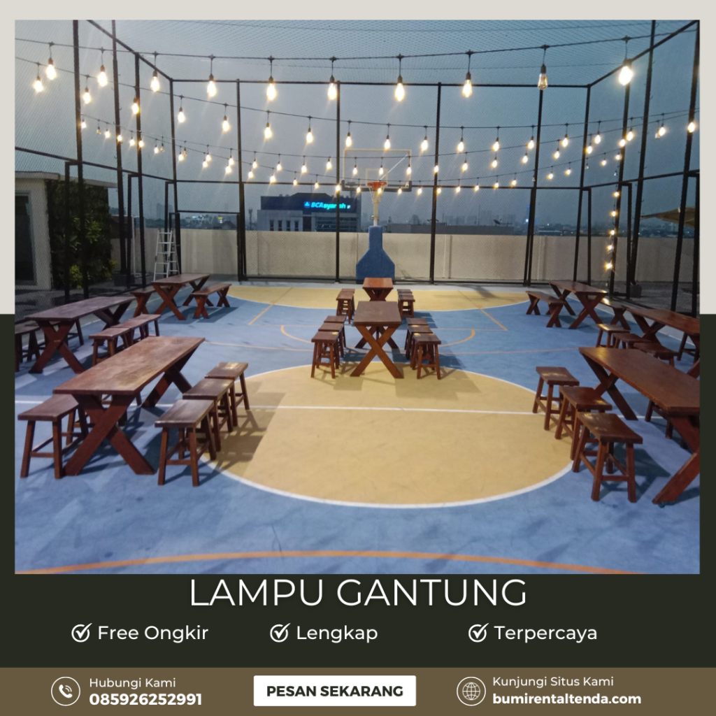 Rental Lampu Gantung Susukan Ciracas Jakarta Timur