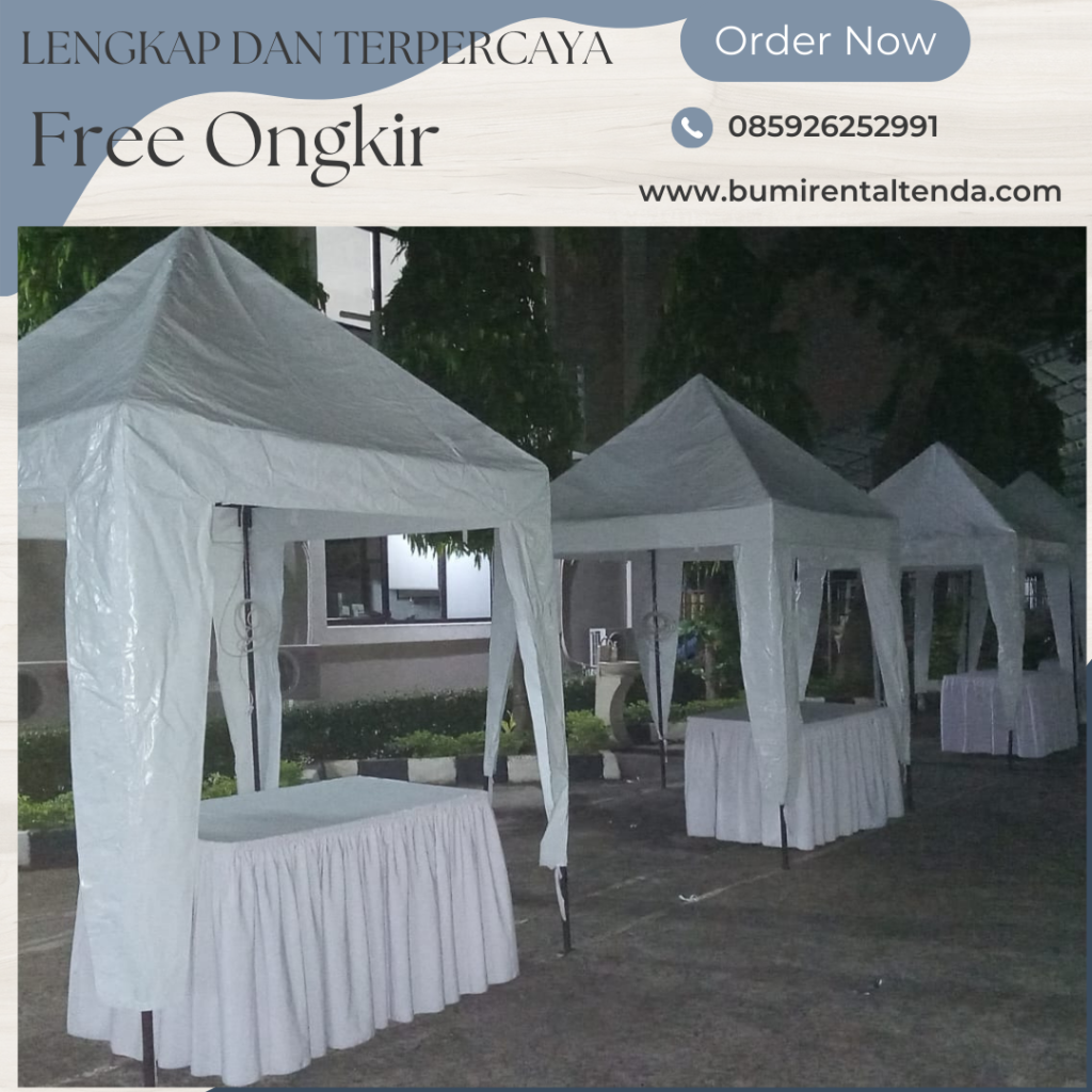 Sewa Tenda Bazar 2x2cm Karet Setiabudi Jakarta Selatan