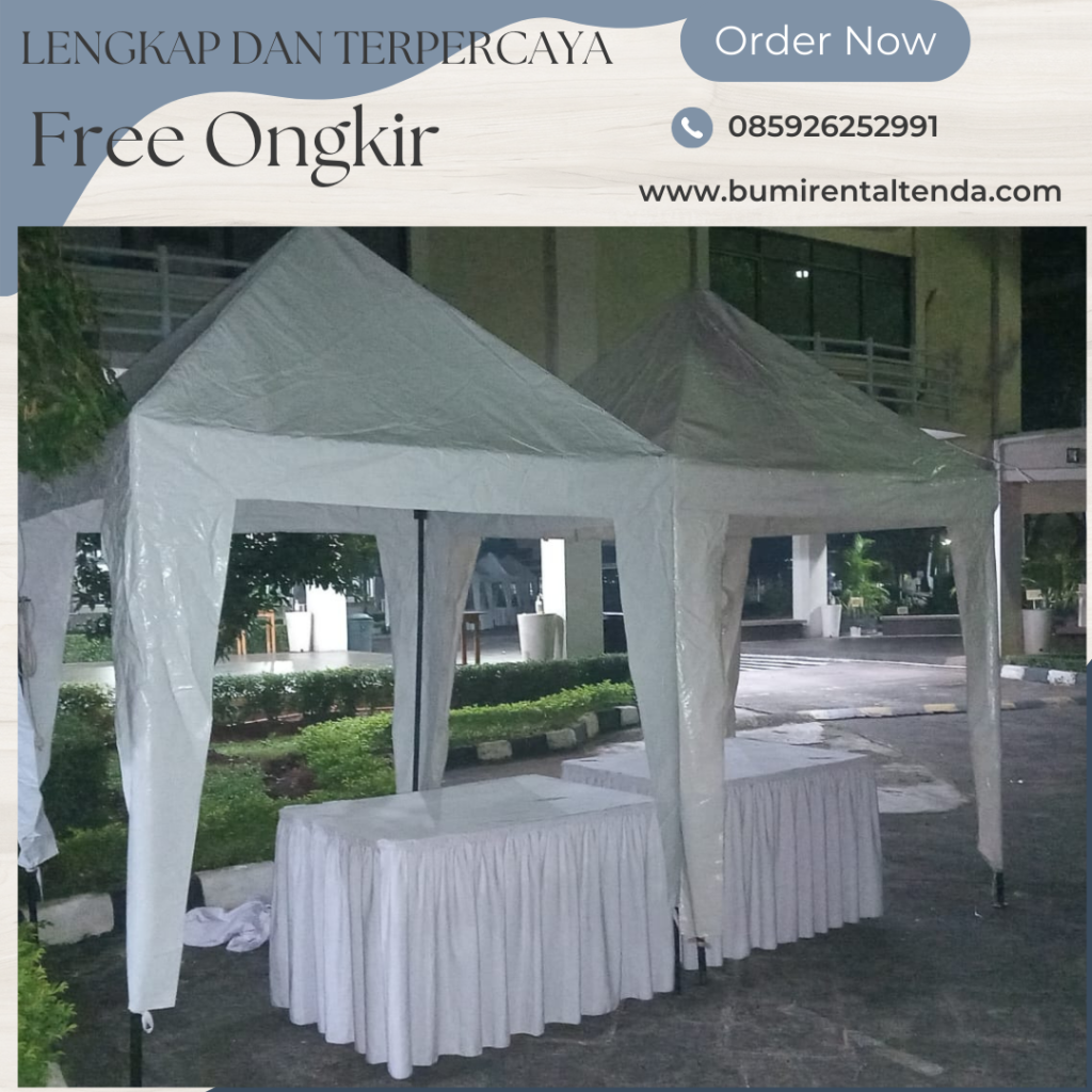 Sewa Tenda Bazar 2x2cm Karet Setiabudi Jakarta Selatan