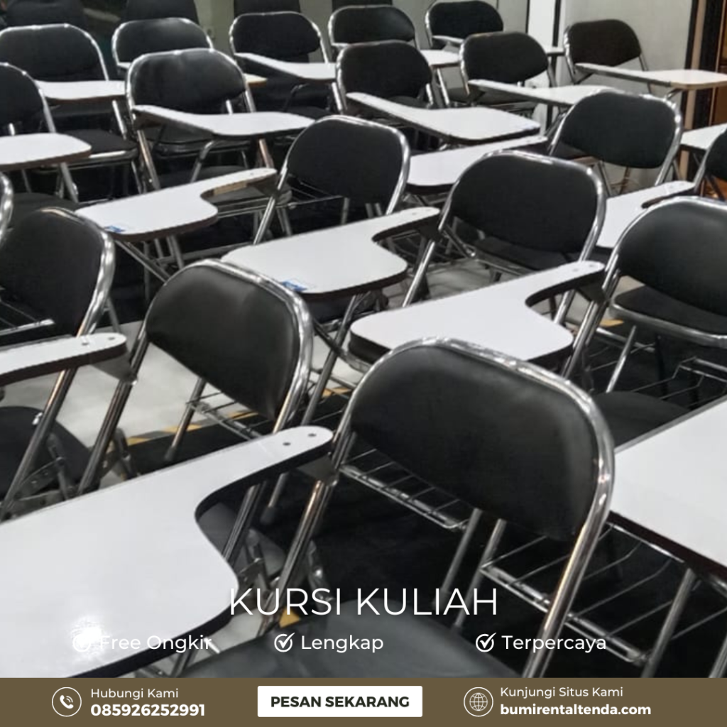 Rental Kursi Kuliah Malaka Sari Duren Sawit Jaktim