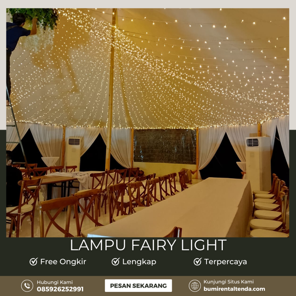 Rental Lampu Fairy Light Duren Sawit Jakarta Timur