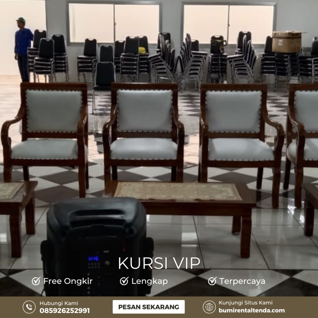 Sewa Kursi Vip Jokowi Pondok Kopi Duren Sawit Jaktim