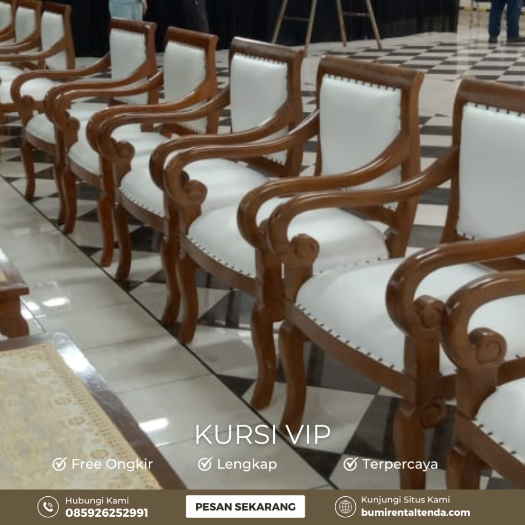 Sewa Kursi Vip Jokowi Pondok Kopi Duren Sawit Jaktim