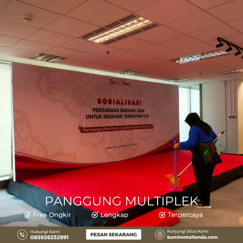 Sewa Panggung Multiplek Cempaka Putih Timur Jakarta Pusat