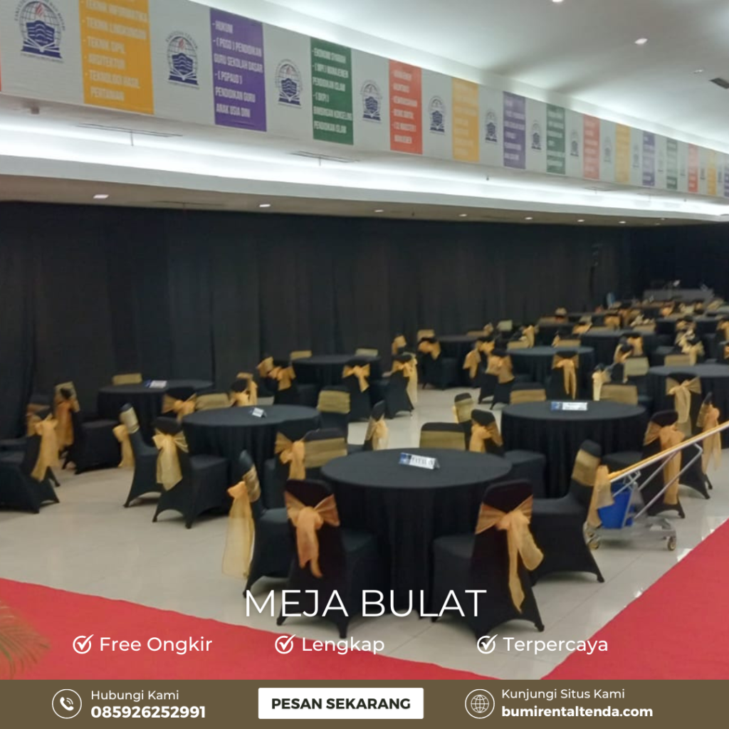 Sewa Round Table Murah Cempaka Putih Jakarta Pusat