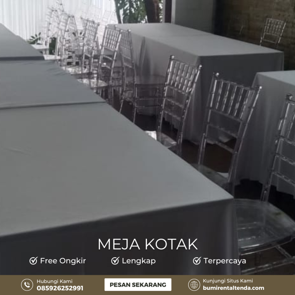 Sewa Meja Kotak Cipinang Cempedak Jatinegara Jakarta Timur