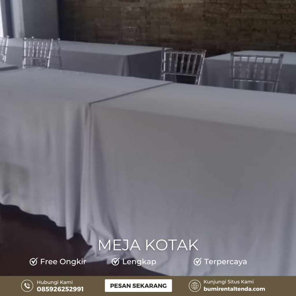 Sewa Meja Kotak Cipinang Cempedak Jatinegara Jakarta Timur