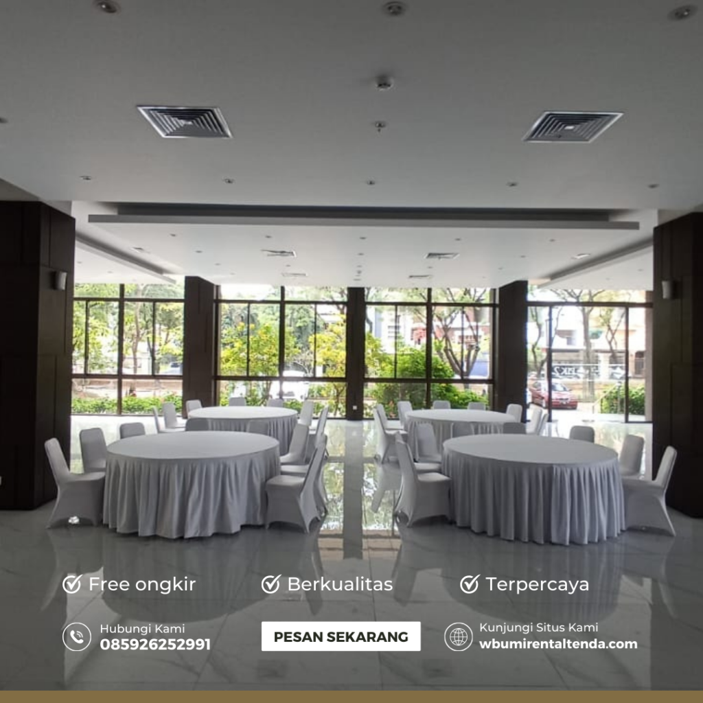 Rental Round Table Kebon Kosong Kemayoran Jakarta Pusat