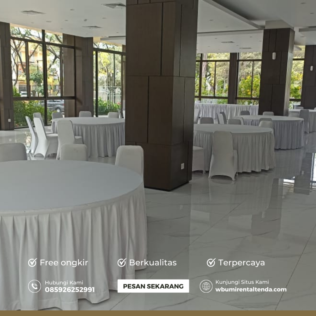 Rental Round Table Kebon Kosong Kemayoran Jakarta Pusat