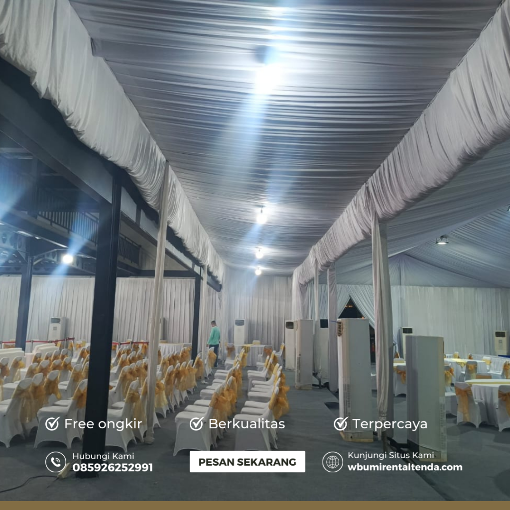 Rental Tenda Dan Meja Murah Menteng Jakarta Pusat