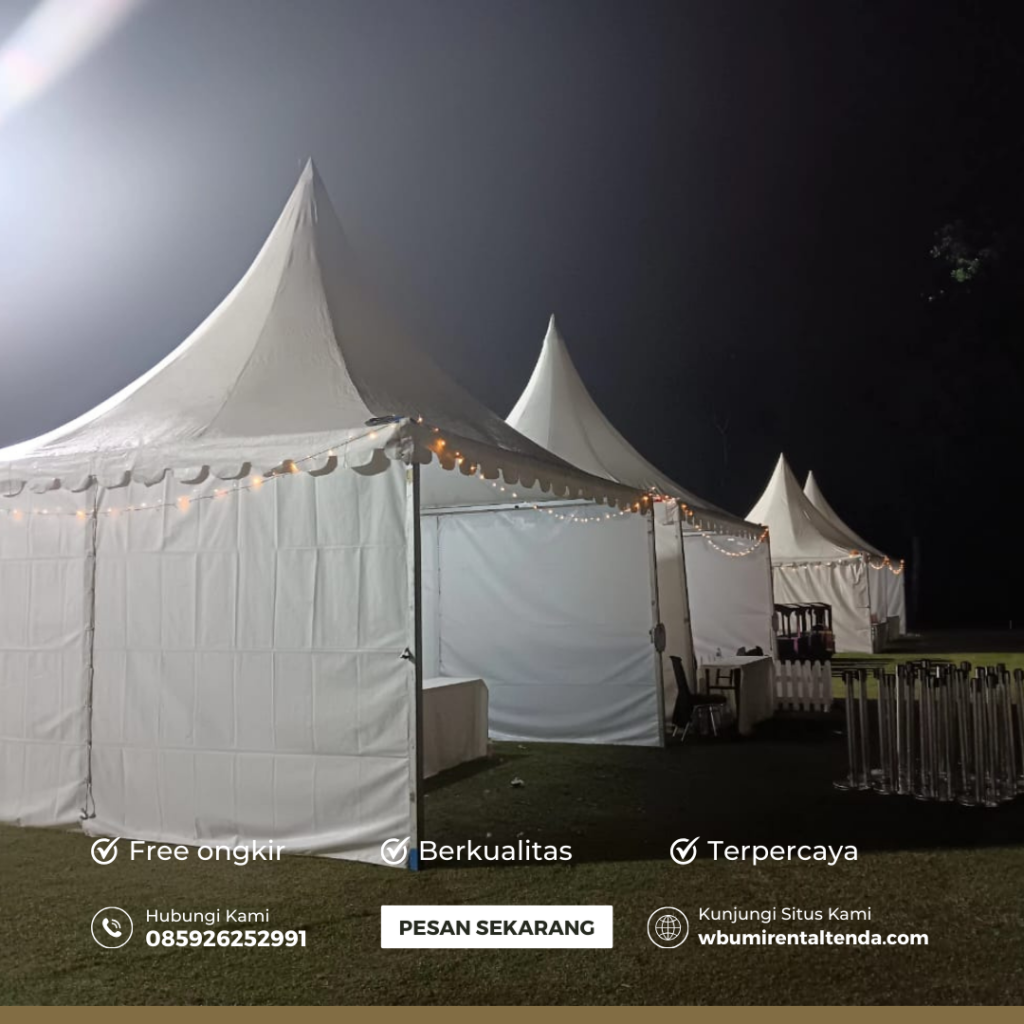 Rental Tenda Sarnafil Murah Serdang Kemayoran Jakarta Pusat